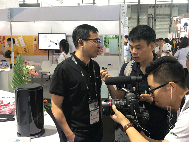 AI BOX CES Asia 首秀即获央视报道